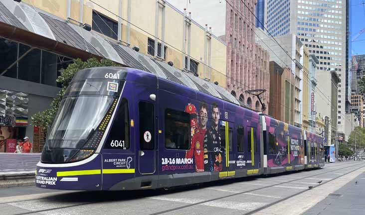 Yarra Trams Bombardier Flexity City 6041 Grand Prix